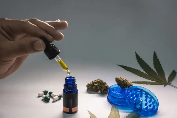 gotas de cannabis medicinal